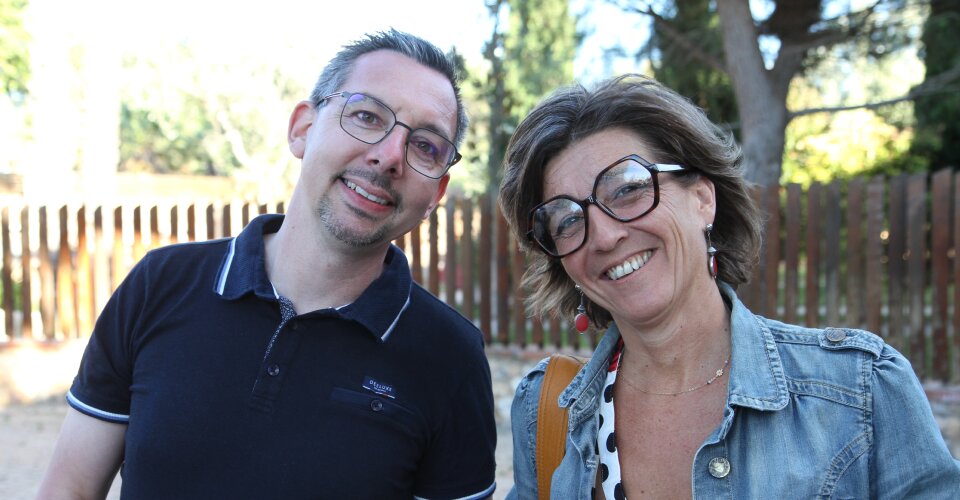 Portait de deux membre de l'équipe MEDEO